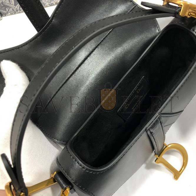 DIOR MINI SADDLE BAG M0447CBAA_M900 (21cm*18cm*5cm)